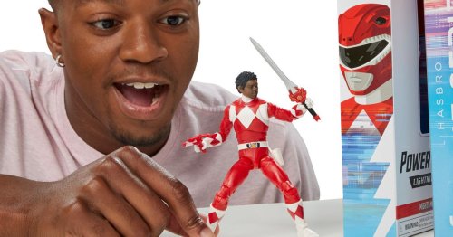 Hasbro will put your face on a Power Ranger (or Black Panther or Spider-Man) for $60