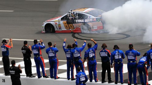 Dale Earnhardt Jr. wins at Pocono