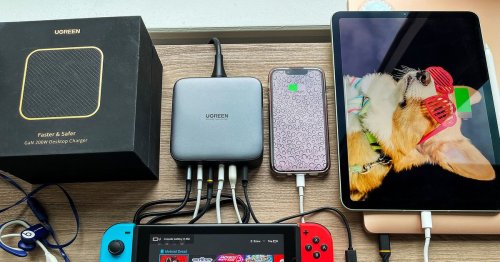 This 200W charging station provides one-stop top-ups for all your gadgets