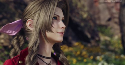 Final Fantasy 7 Rebirth trailer gets real meta, confirms 2024 release