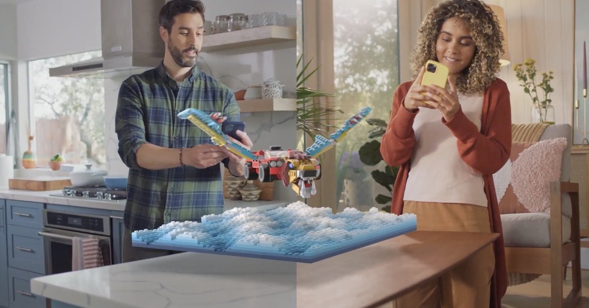 Snapchat gets augmented reality Legos you can build with a friend