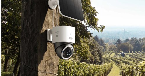 Eufy’s new 360-degree 4K camera doesn’t need Wi-Fi or power outlets