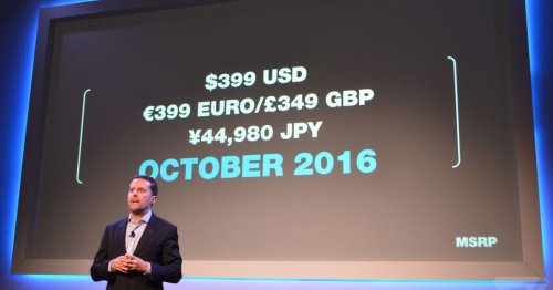 Sony's PlayStation VR costs $399 and is coming in October