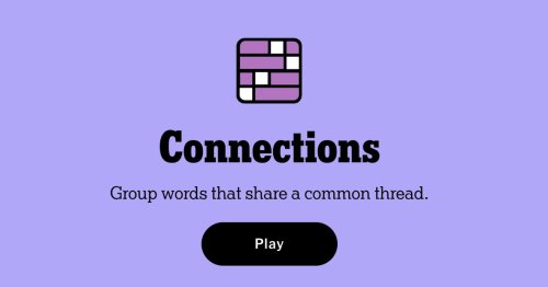 Connections, the most fun (and sometimes frustrating) game on the internet