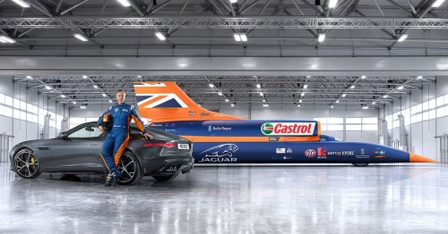 Jaguar joins the Bloodhound gang planning to break the land speed record