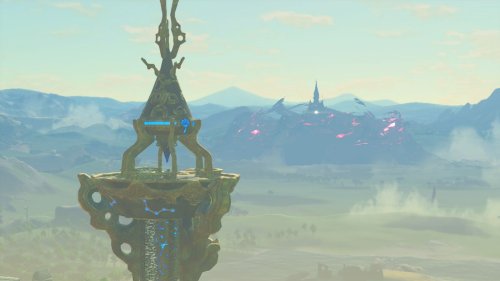 Climbing towers in Breath of the Wild is way more stylish with this trick