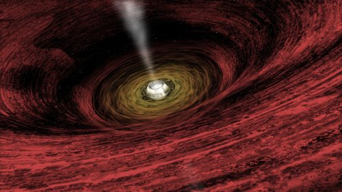 Astronomers just turned on a planet-size telescope to take a picture of a black hole