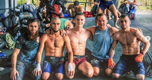 UFC fighters train with Ramzan Kadyrov’s son and entourage in Thailand