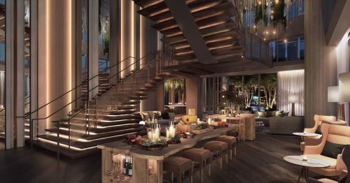 What We Know About the Ritz-Carlton Portland’s Enchanted Forest of a Lobby Bar