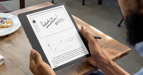 Amazon’s Kindle Scribe is an E Ink tablet for reading and writing