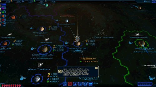Sid Meier's Starships is all about ship customization, tactical combat