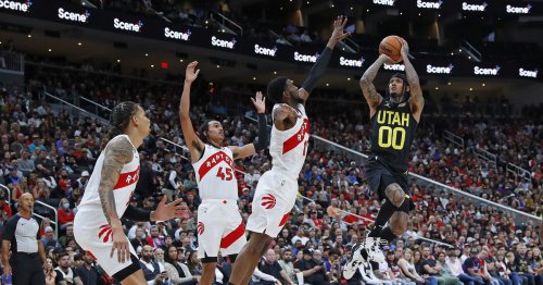 Utah Jazz get blown out in the second half by the Toronto Raptors