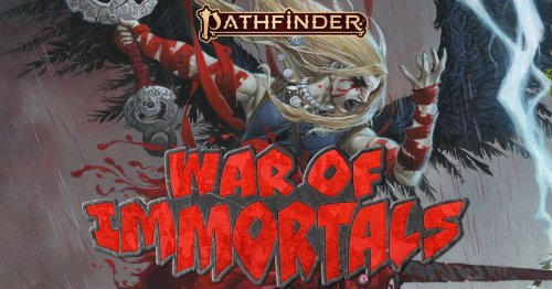Pathfinder’s War of Immortals includes the first new character classes designed without the OGL