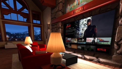 This is what it's like to watch Netflix in virtual reality