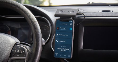 Amazon’s Alexa app will soon work as an in-car display for the Echo Auto