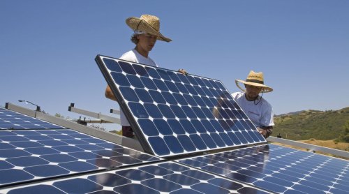 There are now as many solar jobs as coal jobs in the US