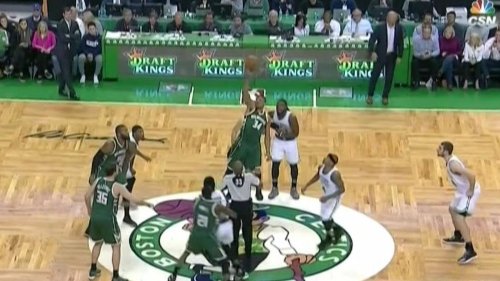 Isaiah Thomas wanted nothing to do with a Giannis Antetokounmpo jump ball