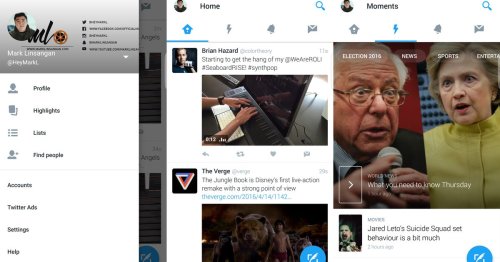 Twitter's Android app gets a new and much better design today