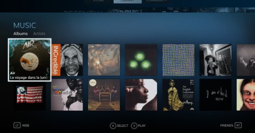 Valve testing homegrown music player for SteamOS