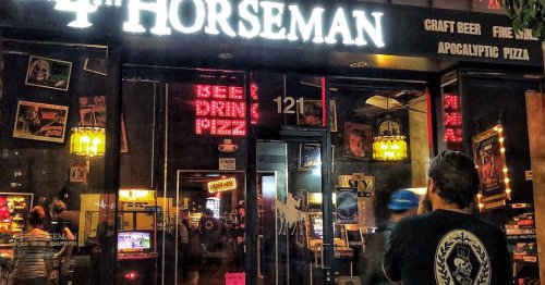 Long Beach has a new goth-themed beer and pizza joint called 4th Horseman
