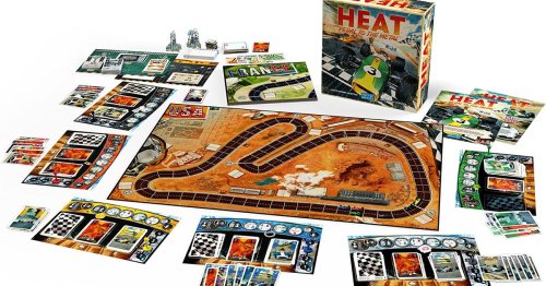 Heat: Pedal to the Metal is a tabletop racing masterpiece