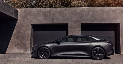 Lucid unveils new ‘Stealth Look’ for its luxury electric Air sedan