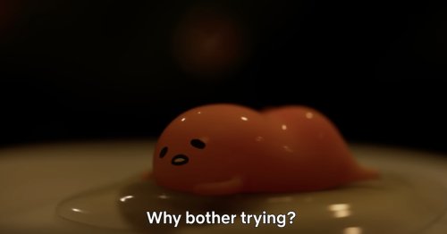 Gudetama the lazy egg looks uncomfortably real in first Netflix trailer