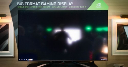 Nvidia’s giant 4K gaming displays are a G-Sync dream come true