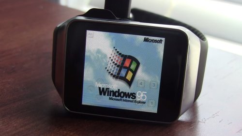 Least useful hack ever puts Windows 95 on your smartwatch