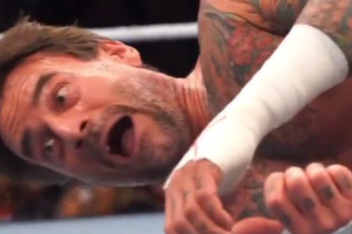 CM Punk’s priceless reaction to Gunther’s brutal chop goes viral at WWE Belfast