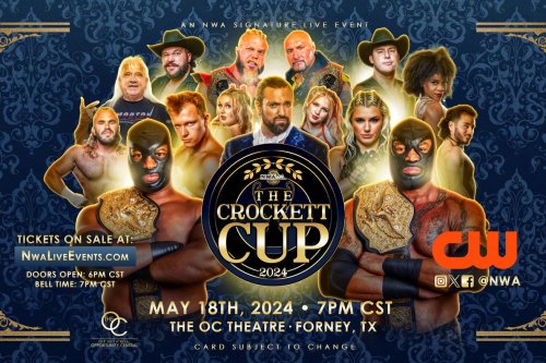 The NWA’s Crockett Cup returns this May, to stream on CW