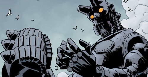Mike Mignola’s new Hellboy book breathes lockdown boredom into giant, robot life