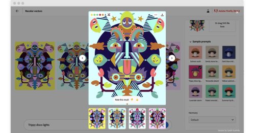 Adobe Illustrator S New Ai Feature Instantly Recolors Vector Graphics Adobe Illustrator S New Ai Feature Instantly Recolors Vector Graphics