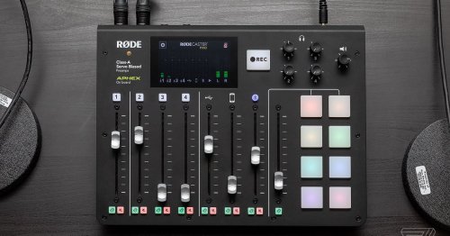Rodecaster Pro review: a podcast studio you can carry on your back