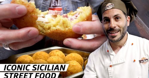 Making Arancine, a Sicilian Street Food Staple That’s Gooey, Crunchy, and Cheesy, All at the Same Time