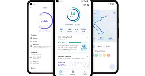 Google adds a new health hub and sleep tracking metrics to its Fit mobile apps