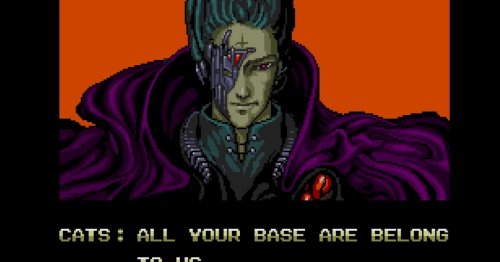 You can now play the "all your base are belong to us" game on your Switch