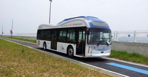 Electric avenue: Korean buses now wirelessly charge as they drive
