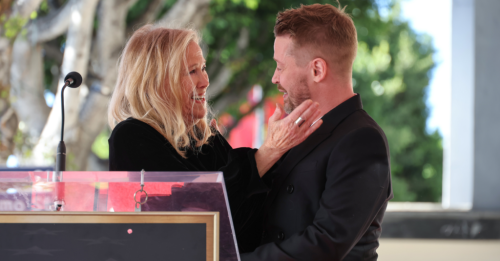 Macaulay Culkin brought to tears as he reunites with 'Home Alone' mom at Walk of Fame ceremony