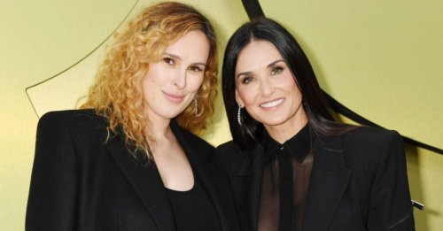 Demi Moore celebrates Mother's Day with her and Bruce Willis' first ...