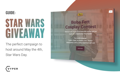 Star Wars Giveaway Examples + Promotion Ideas
