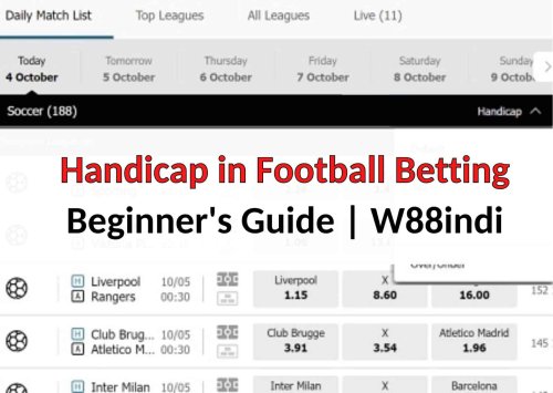 What is Handicap in Football Betting - Beginner's Guide 2023