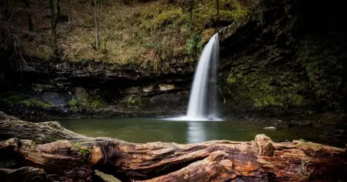 Tiny village nestled in 'waterfall country' with pubs and a choice of beautiful walks