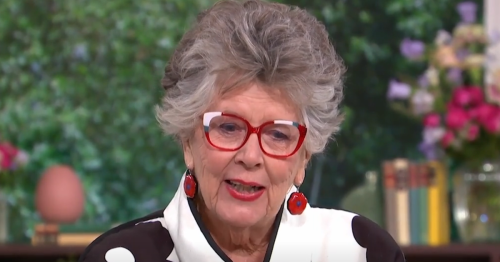 Bake Off's Prue Leith says 'you can't take him anywhere' after husband's racy comment