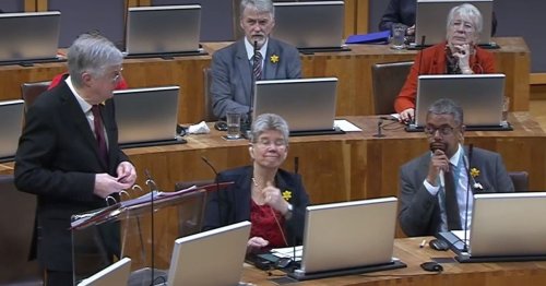 Mark Drakeford's reaction when asked about Vaughan Gething's controversial £200,000 donation