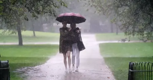 Met Office forecasts torrential downpours and thunderstorms as autumnal weather sweeps in
