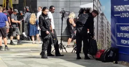 'SWAT' police with 'large rifles' seen as roads sealed off in Cardiff