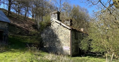 16 acres of beautiful Welsh countryside and a stone-built farmhouse