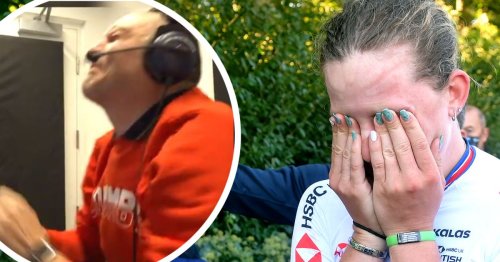 Commentator breaks down in tears live on air as Welsh daughter wins gold