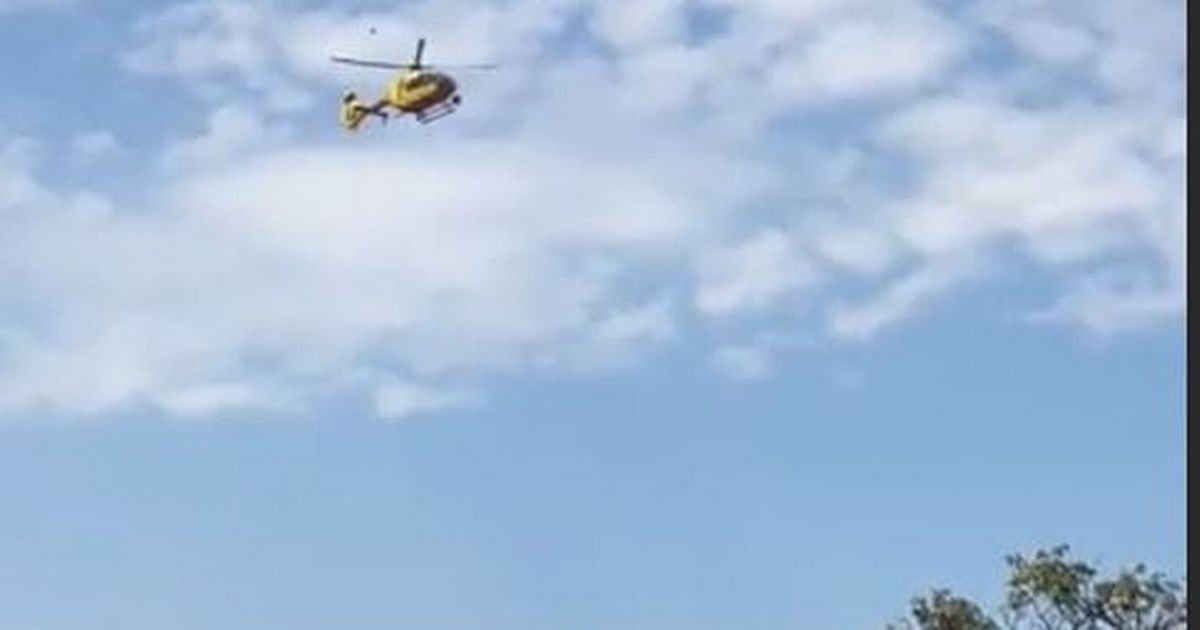 Why you might see a yellow helicopter flying low and slow over where you live in Wales